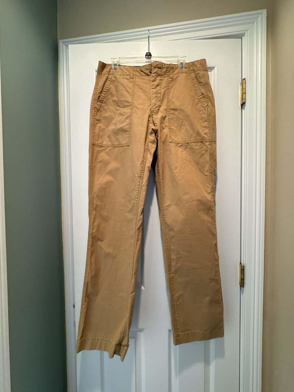 Gap Tan Cotton Utility Pants Size 32/34